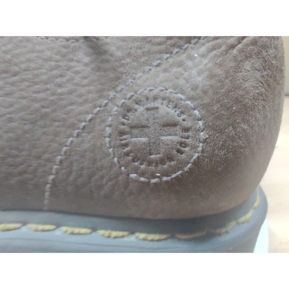 DR. MARTENS 3 Hole Reggie AW004 PC11J Men's Size 11 Brown Suede Leather - Picture 6 of 16